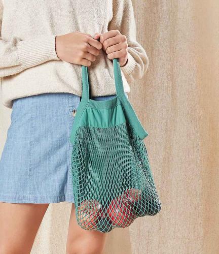 Westford Mill Organic Cotton Mini Mesh Grocery Bag - SAG - ONE